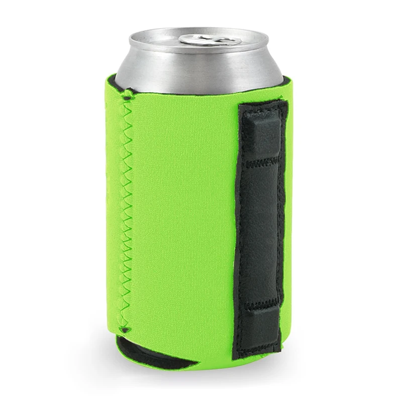 promotion products no logo custom stubby beer cans cooler sleeve folding neoprene magnet can cooler neoprene