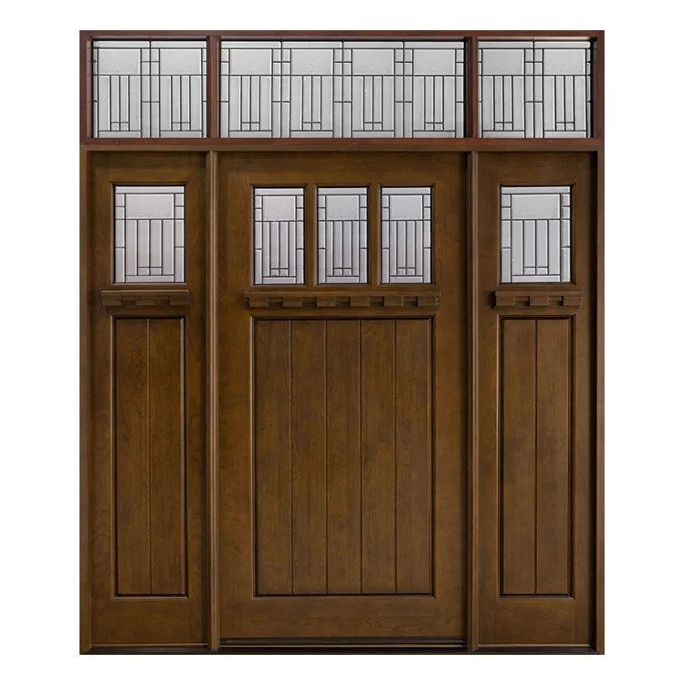 Main wooden carving doors fancy teak wood door design