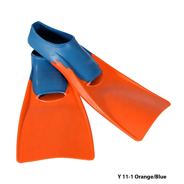Long swim fins, Youth swim flippers, Rubber flippers