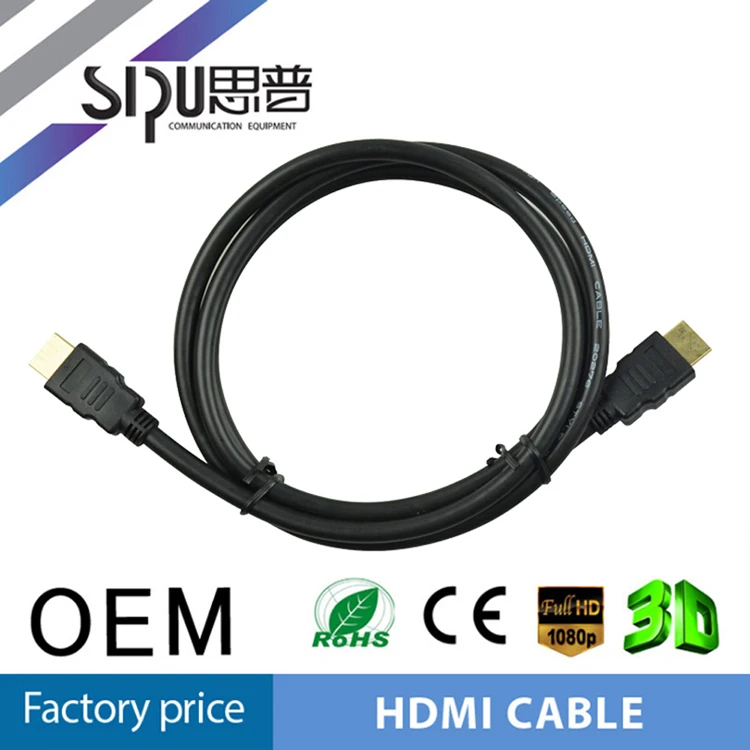 SIPU Высокое качество 1.5 м 24 К позолоченные 1.4 В ccs кабель HDMI для компьютера