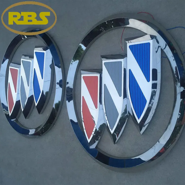 Chinese suppliers sell reasonably priced great quality stainless steel backlit 3d sign letters