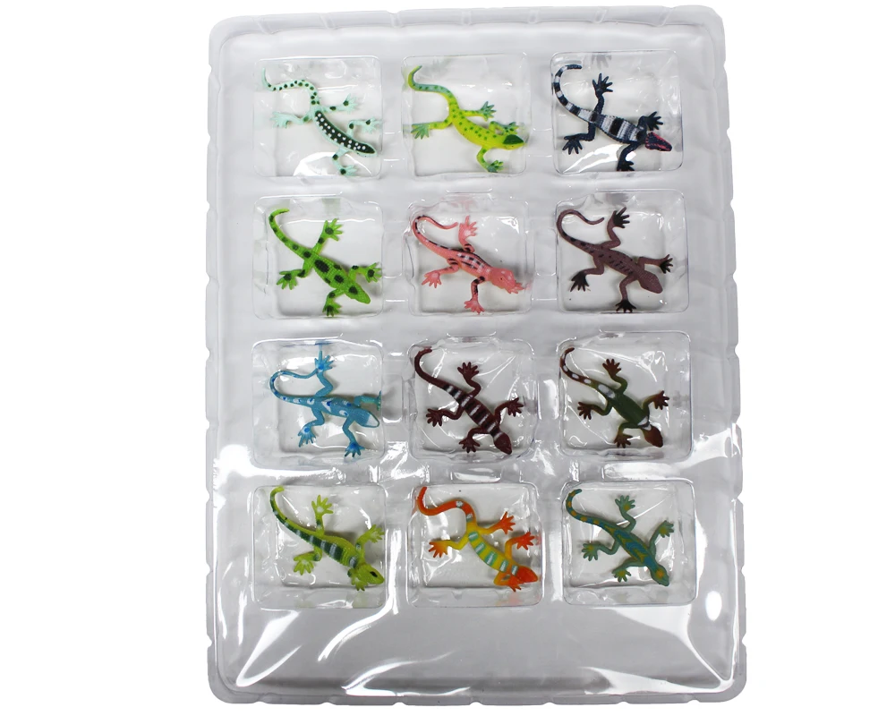 Пластиковая мини-Ящерица в виде животных