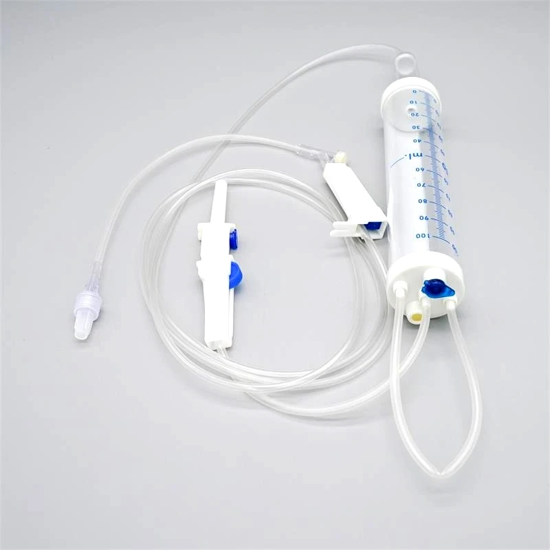 Disposable Pediatric IV Giving Infusion Sets with Burette 150ml