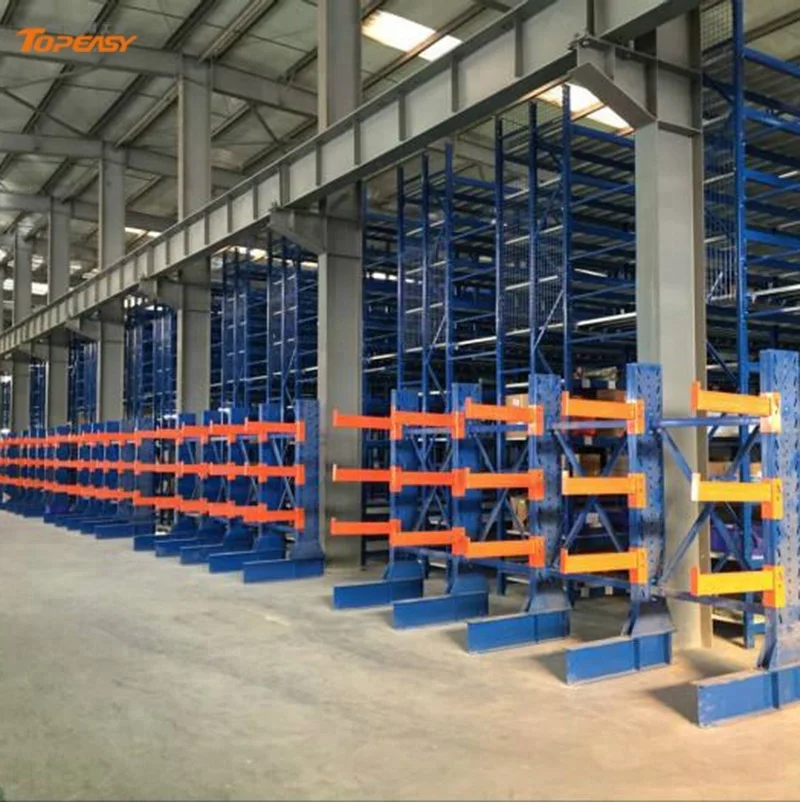 high quality metal bars cantilever rack for storage steel plate