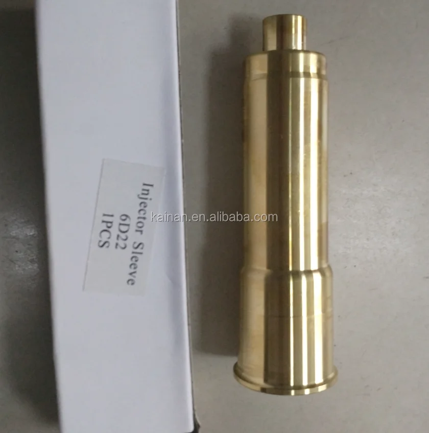truck engine parts 6D22 copper fuel injector sleeve for mitsubishi