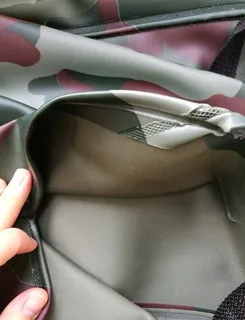 100% Waterproof Fishing Wear PVC Knitted  Fabric Chest Wader With Non Slip Sole