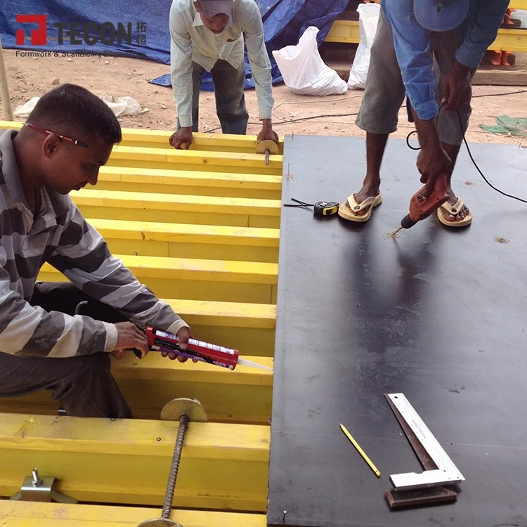 15mm Concrete Formwork Building Film Faced Plywood For Construction