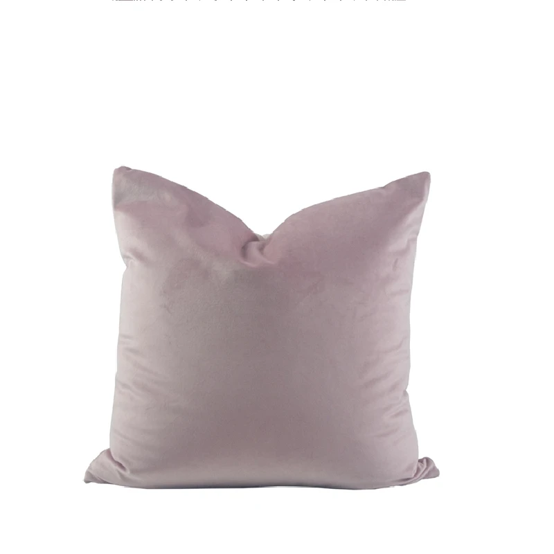 Portable Fashionable 45*45 square outdoor seat cushion velvet car seat cushion pillowcase