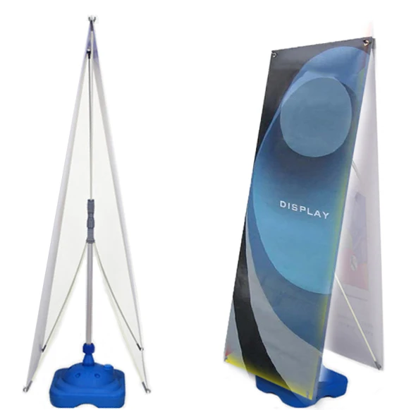 Double side Water Based X banner stand outdoor display advertising