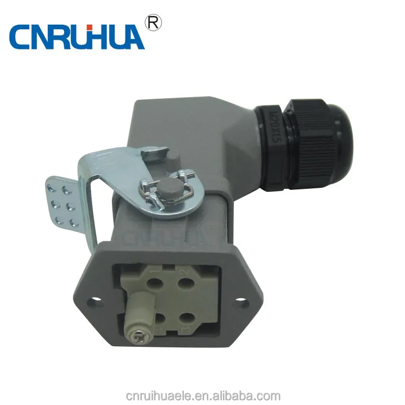 Hdc-ha-04-02d industrial heavy duty connector