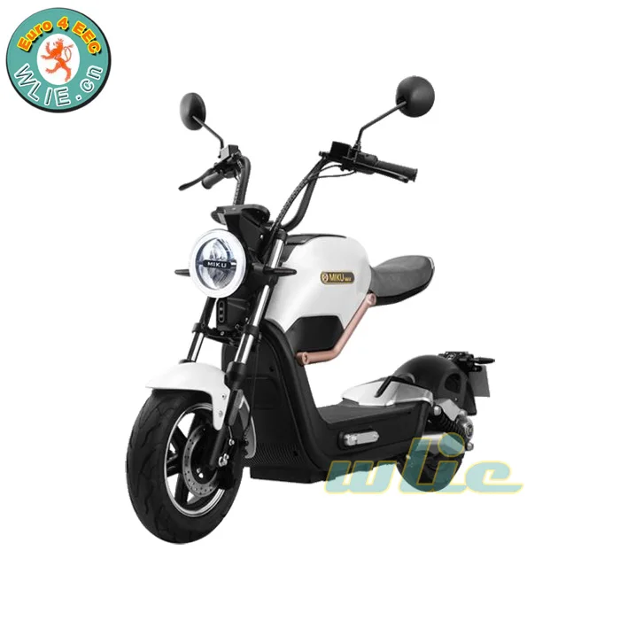 Good quality electric motor 72v motorcycle mini bicycle scooter Miku Max(Euro-4)