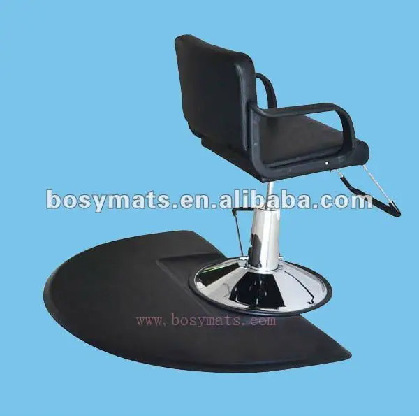 Salon Mat With 7/8' Thick Series Comfort Beauty Salon Mat Semi-circle Anti-fatigue Salon Mat