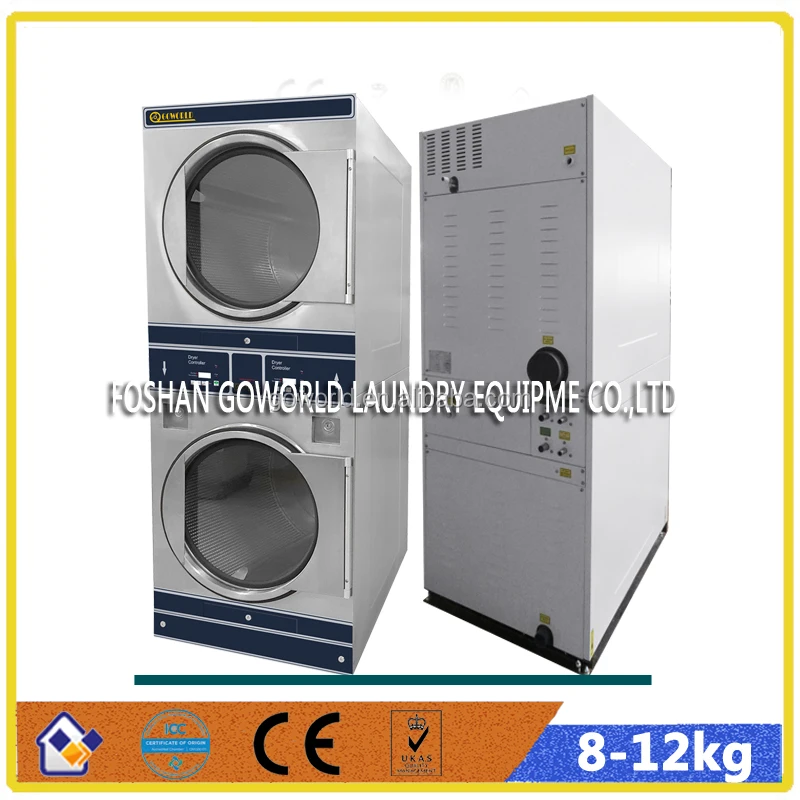 10-12 кг стек сушилки (промышленная и коммерческая стиральная машина сушилка гладильный пресс)
