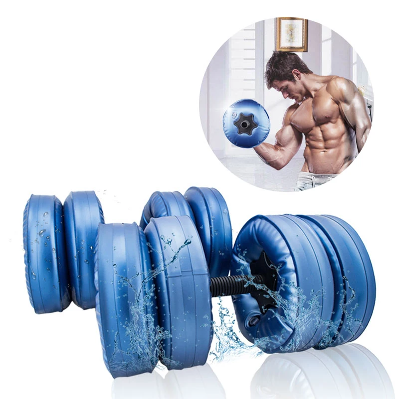 Factory directly supply gym exercise equipment 20kg-25kg weight lifting plastic dumbbell set Cheap