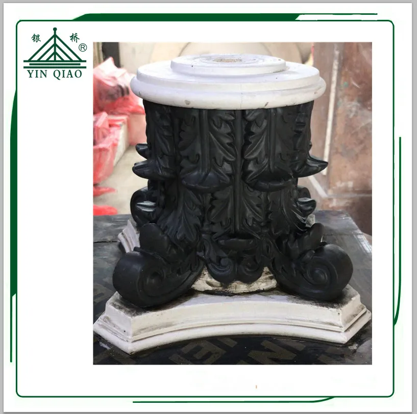 FRP Fiberglass Silicone Rubber GRC Moulds For Ionic Column Top