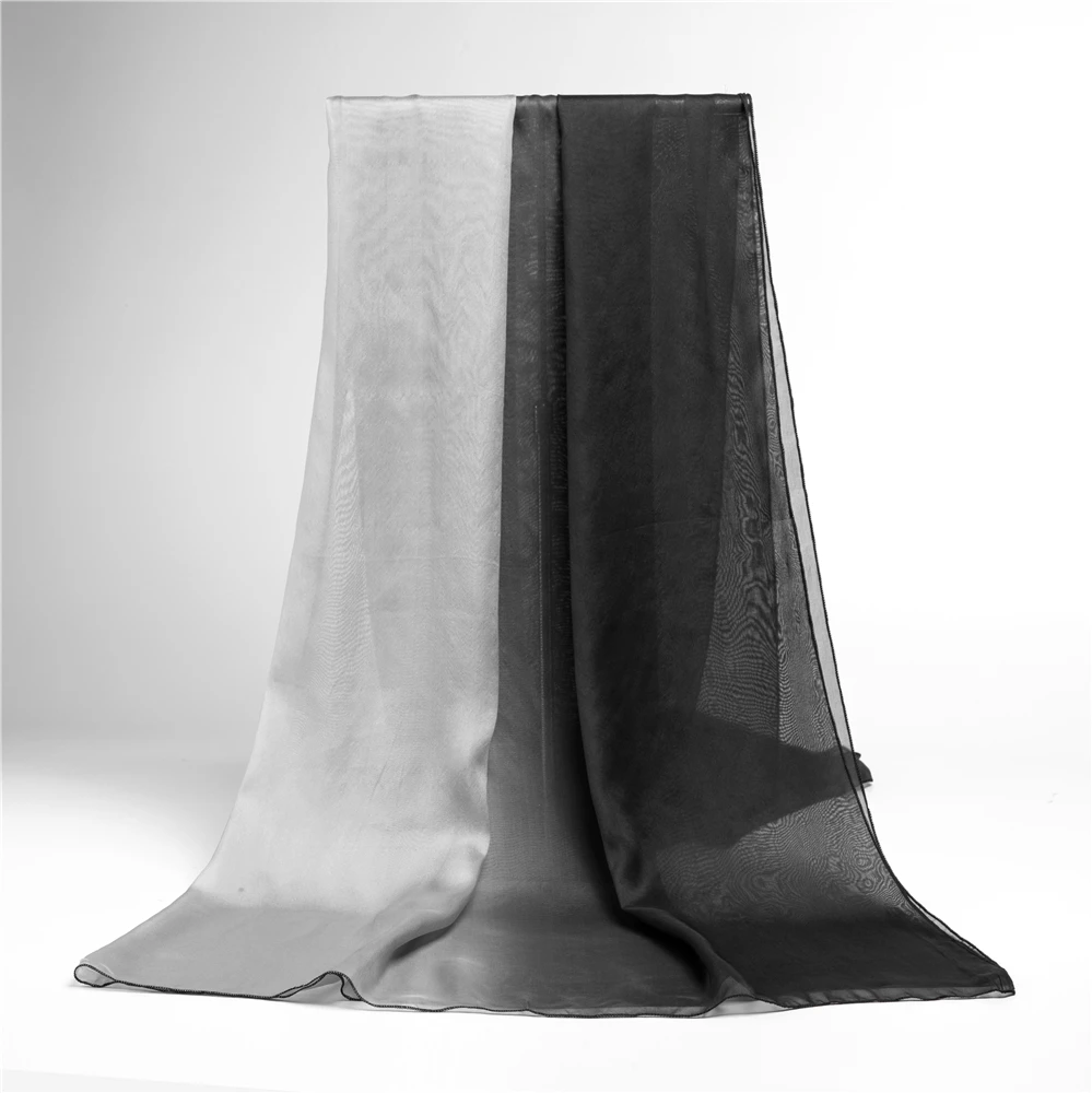 Custom Women Chiffon Multicolor Shawl Scarf