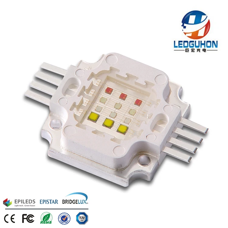 sell high power cob 12W RGBW led chip for led pool light/ 12w rgbw 4in1 cob led chip