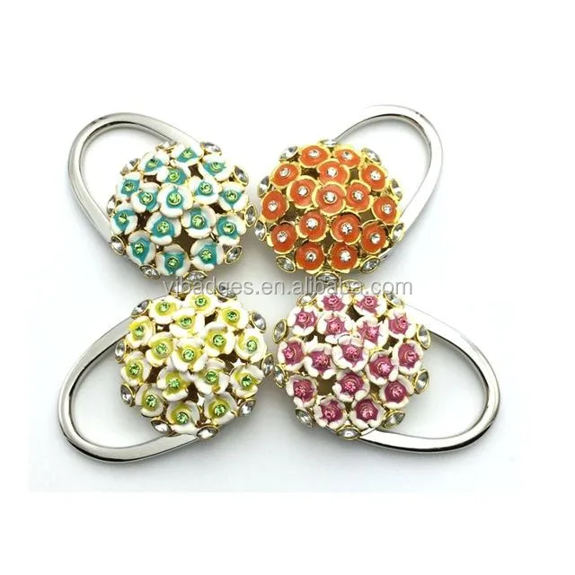 wholesale Custom Foldable Folding Metal Bag Hanger Hook