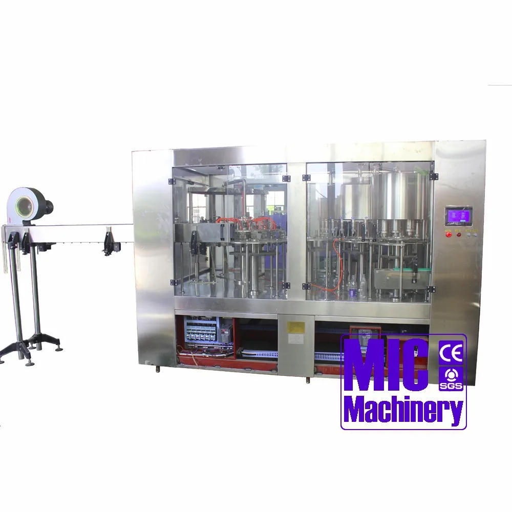 Mic-12-12-6 пластиковая бутылка стиральная заполнение укупорочные машины / минеральная вода машина для фасовки
