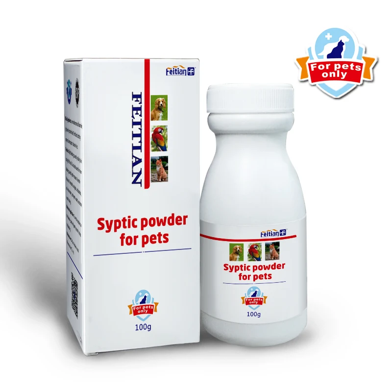 
Pet medicine styptic powder for dog cat 