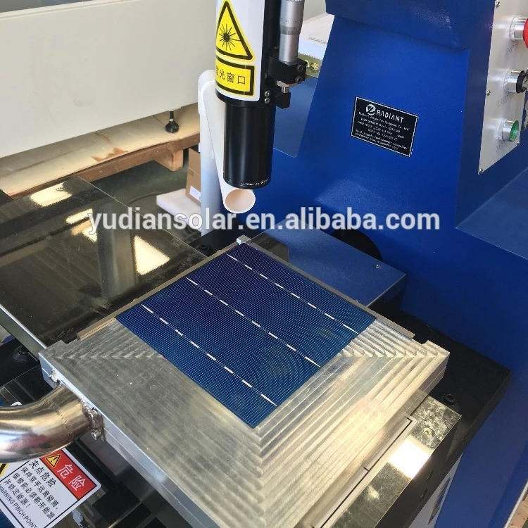 
20W Solar Wafer Laser Scribing Machine solar cell cutting machine German Laser 