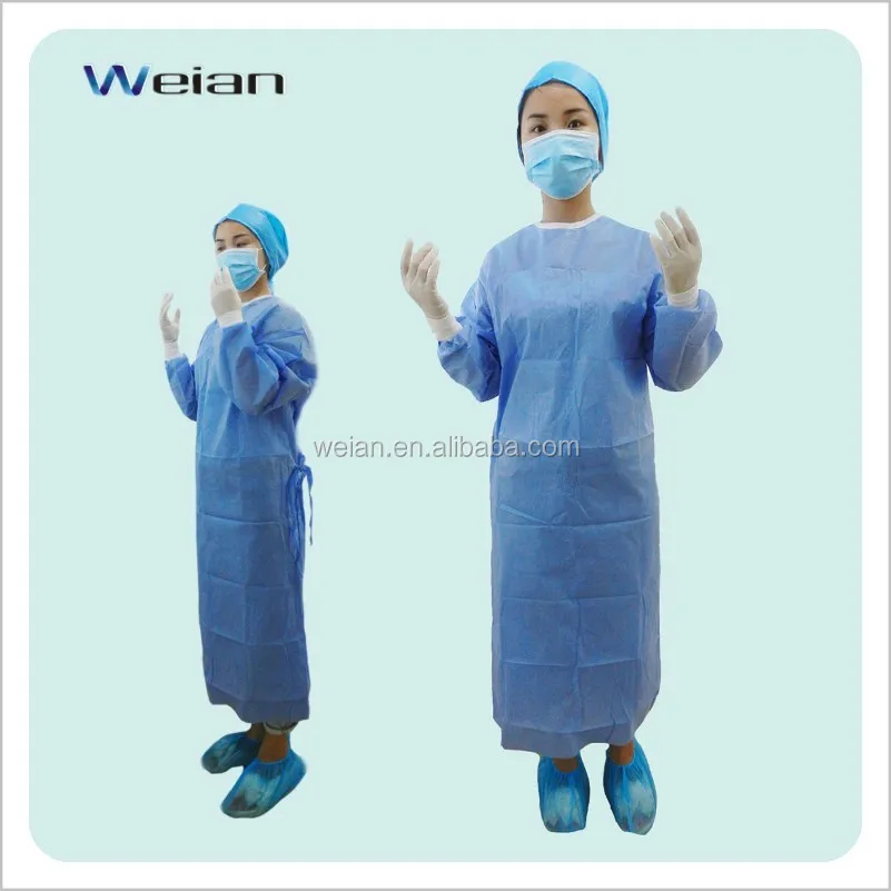 Одноразовый усиленный хирургический халат