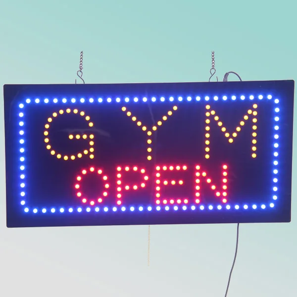 60X30cm acrylic led neon open sign