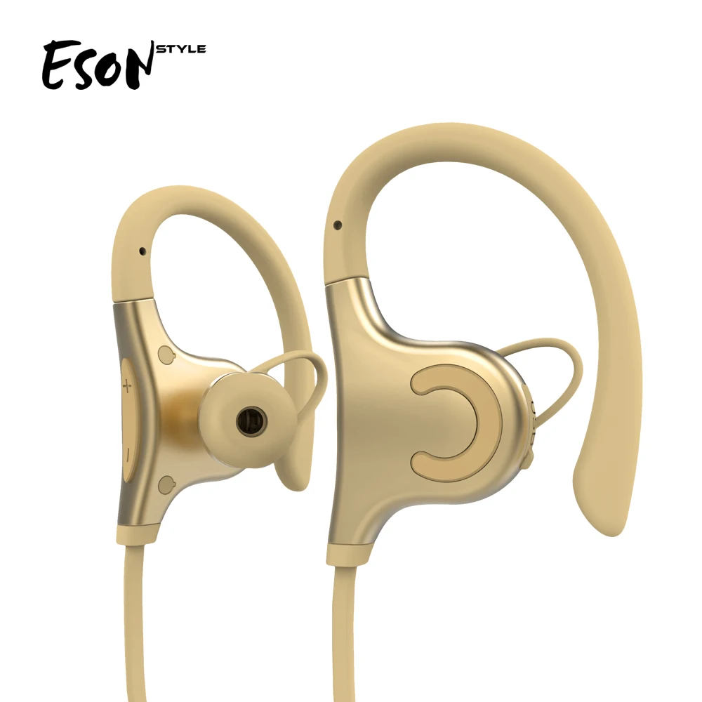 Eson Style gadget  innovative 360 degrees sport Bluetooth ear hook headphone wireless waterproof V4.0
