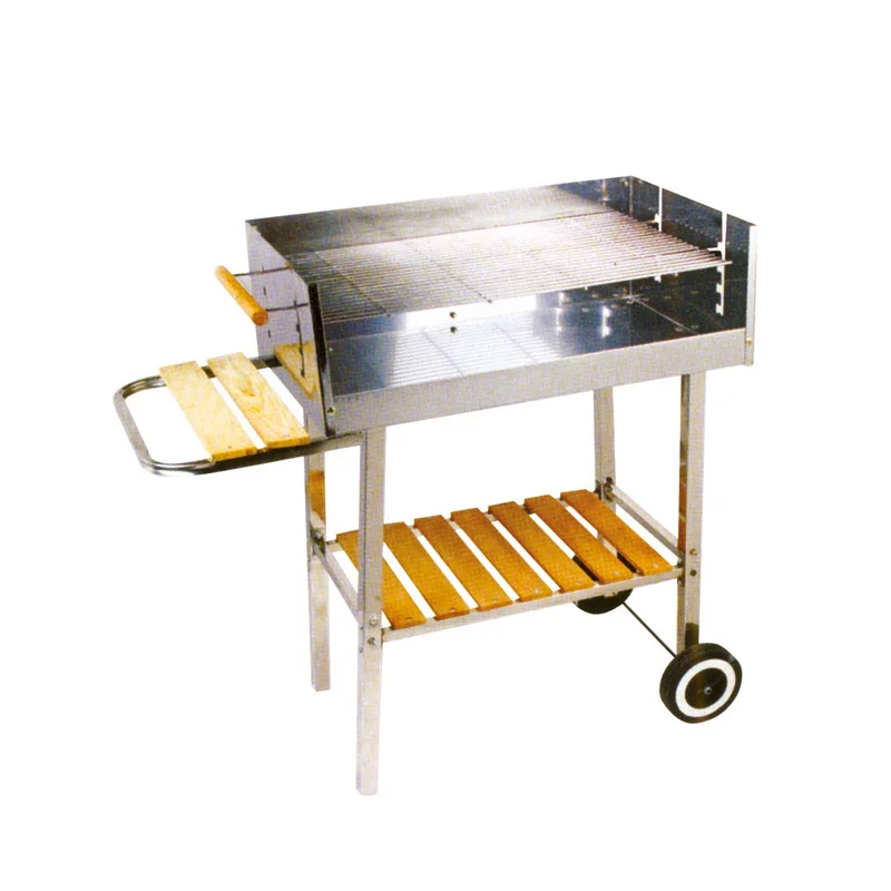 Легко собранная тележка для гриля/тяжелый двигатель для гриля