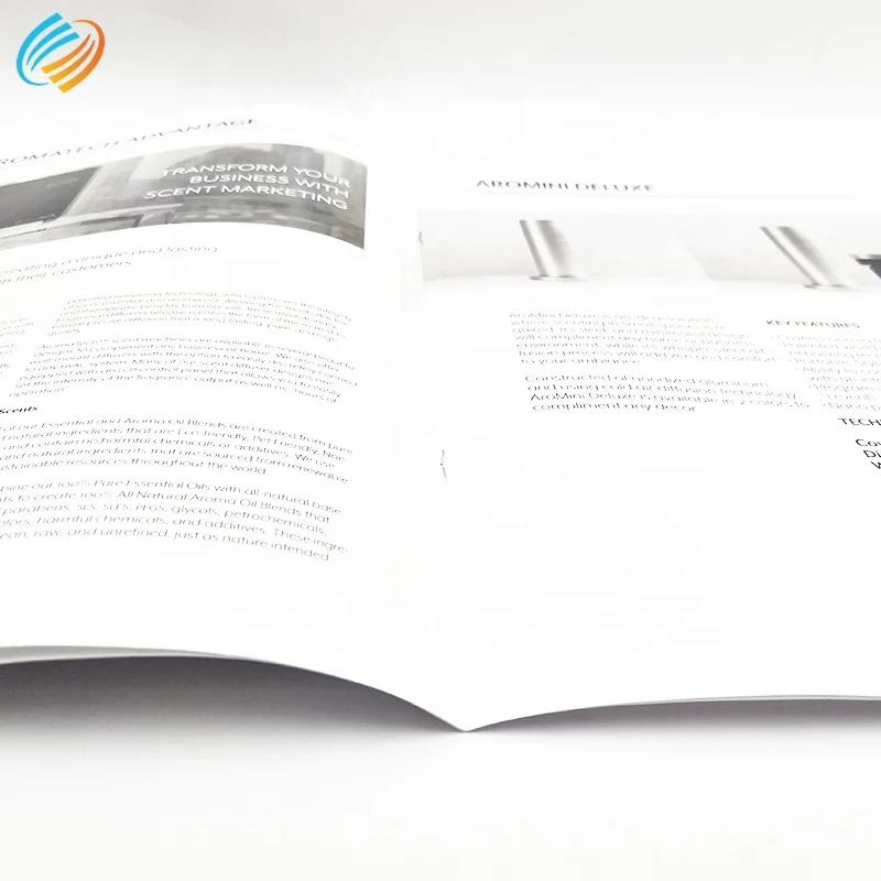 Different Styles Eco Friendly Customized Met Art Covers Print Fashion Colour Catalogs&Brochures& Magazine