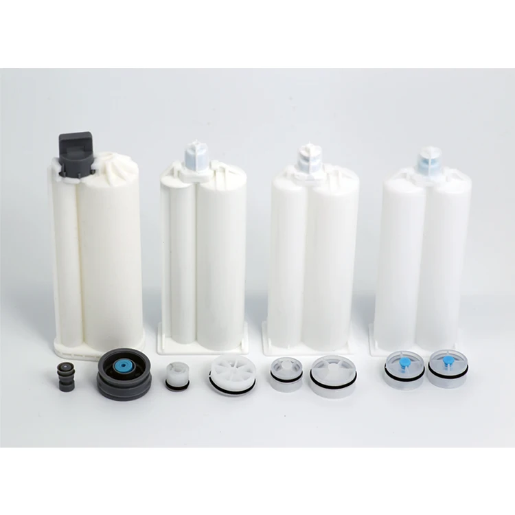 50ML 2:1  Plastic AB Glue Dispensing  Double Barrel Syringe