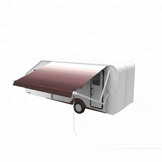 Caravan Accessories Motorized Roll Up Awning for Campervan