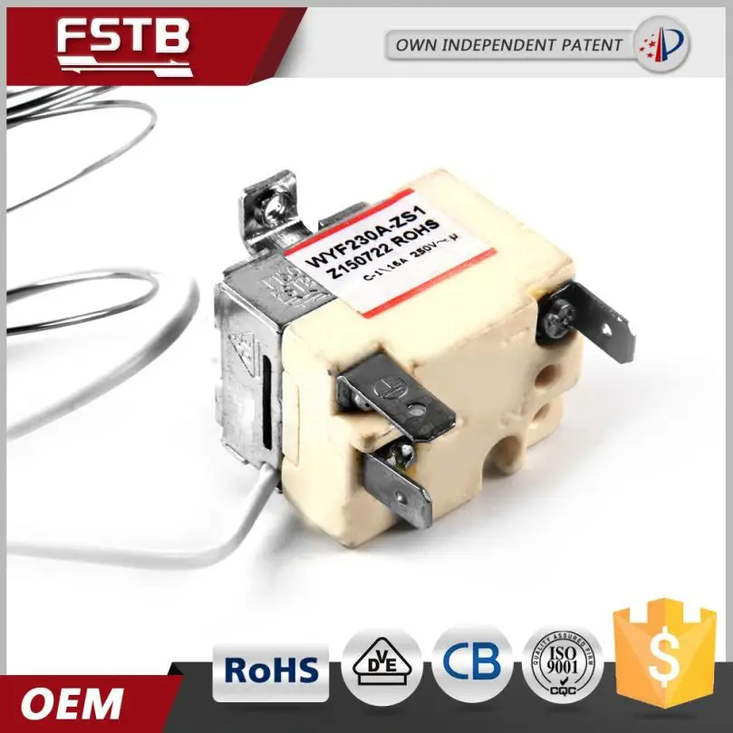 
New Products On China Market Hvac Parts CB RoHS Gas Heater Thermostat 