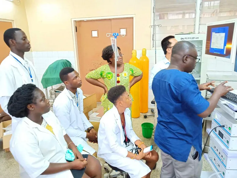 Whole laparoscopy endoscopy system solution for Africa Hospital