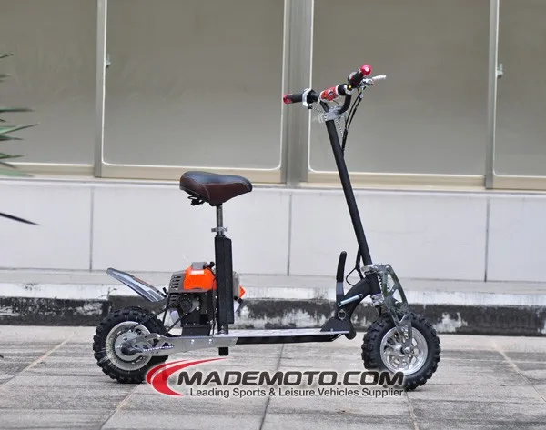 Foldable 2 Stroke Gas Powered Mini 49CC Gas Scooter Stand Up
