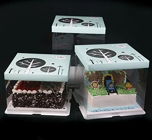 PET Transparent Candy box Clear Gift Boxes for Wedding, Party and cake packaging