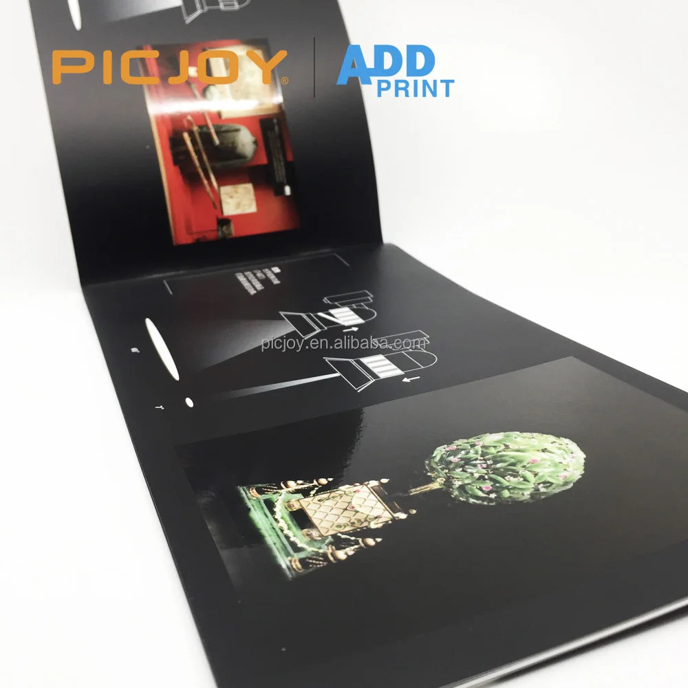 Cheap 157g art paper brochure printing book color printing book printer