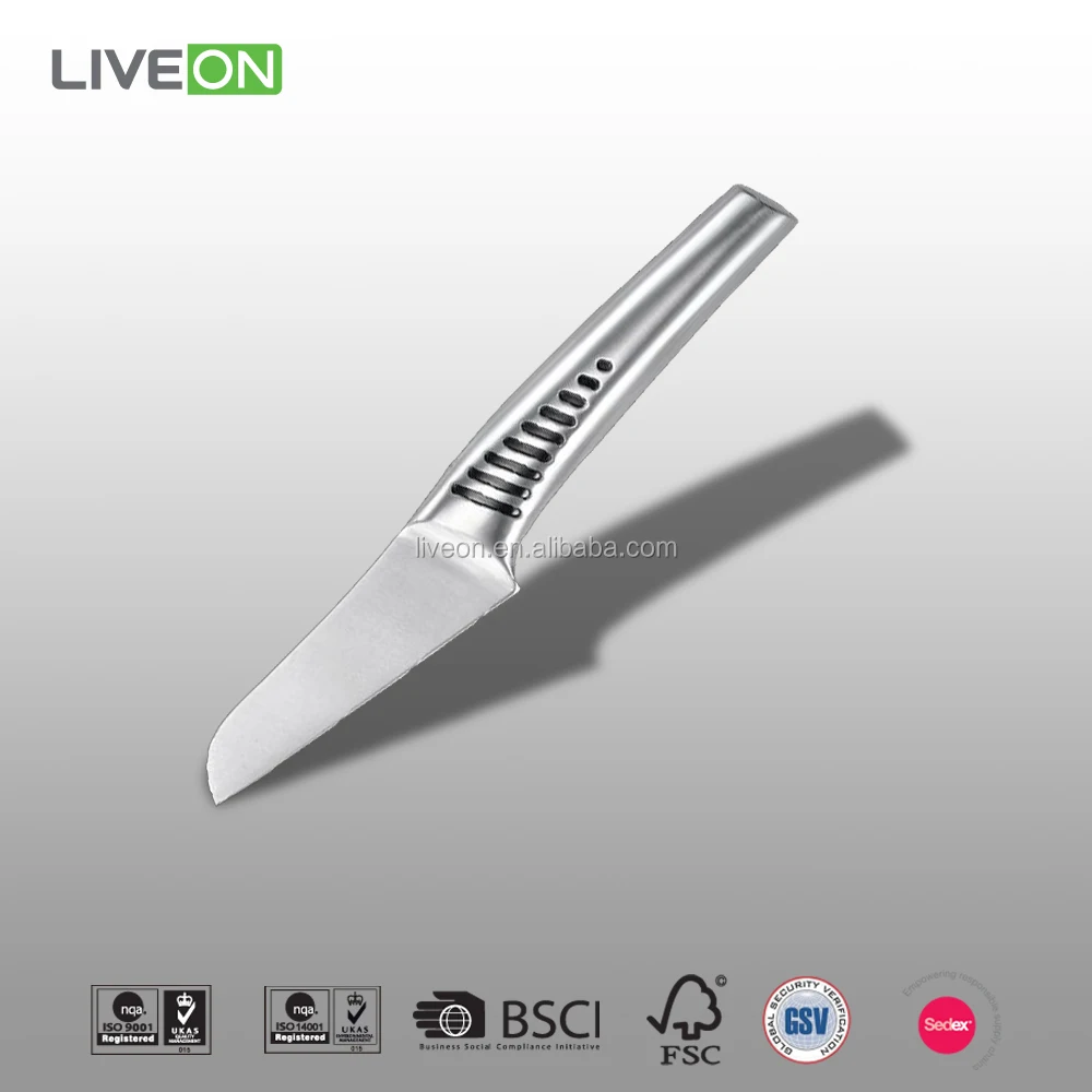 Фэшн Дизайн-Нержавеющая Сталь Сантоку нож с S/S Полые ручки