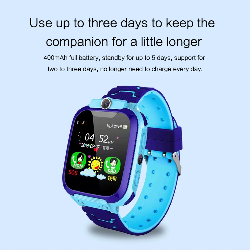 Children Smart Phone Watch Full Netcom 4G Like Primary School Genius Video Dialogue Touch Screen Photo Payment Gps Positioning