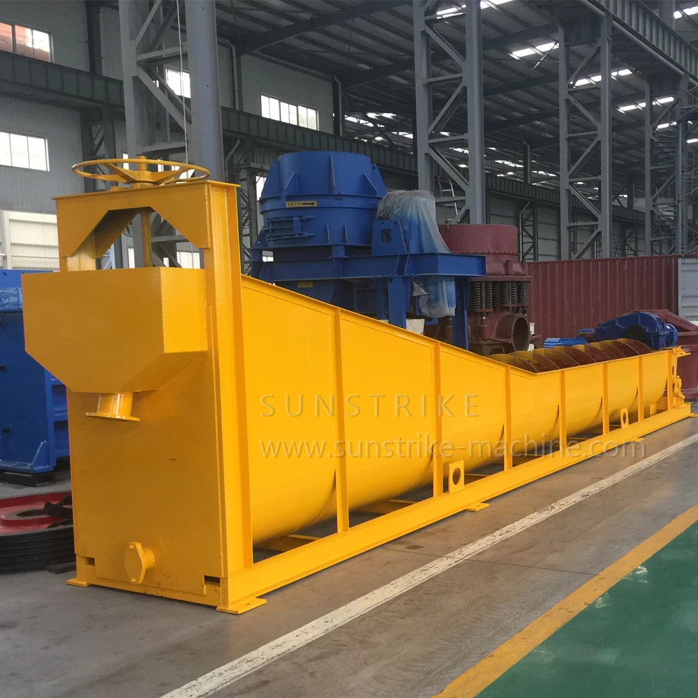 
Small Single And Double Screw Spiral Sand Washing Machine 