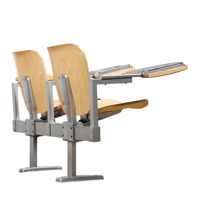 Прочная металлическая рама школы стулья с планшет TC-930 студента колледжа стулья