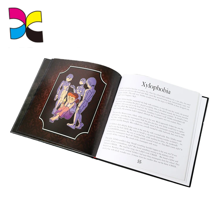 Оптовая продажа высококачественные персонализированные истории с надписями и изображениями Книга в твердом