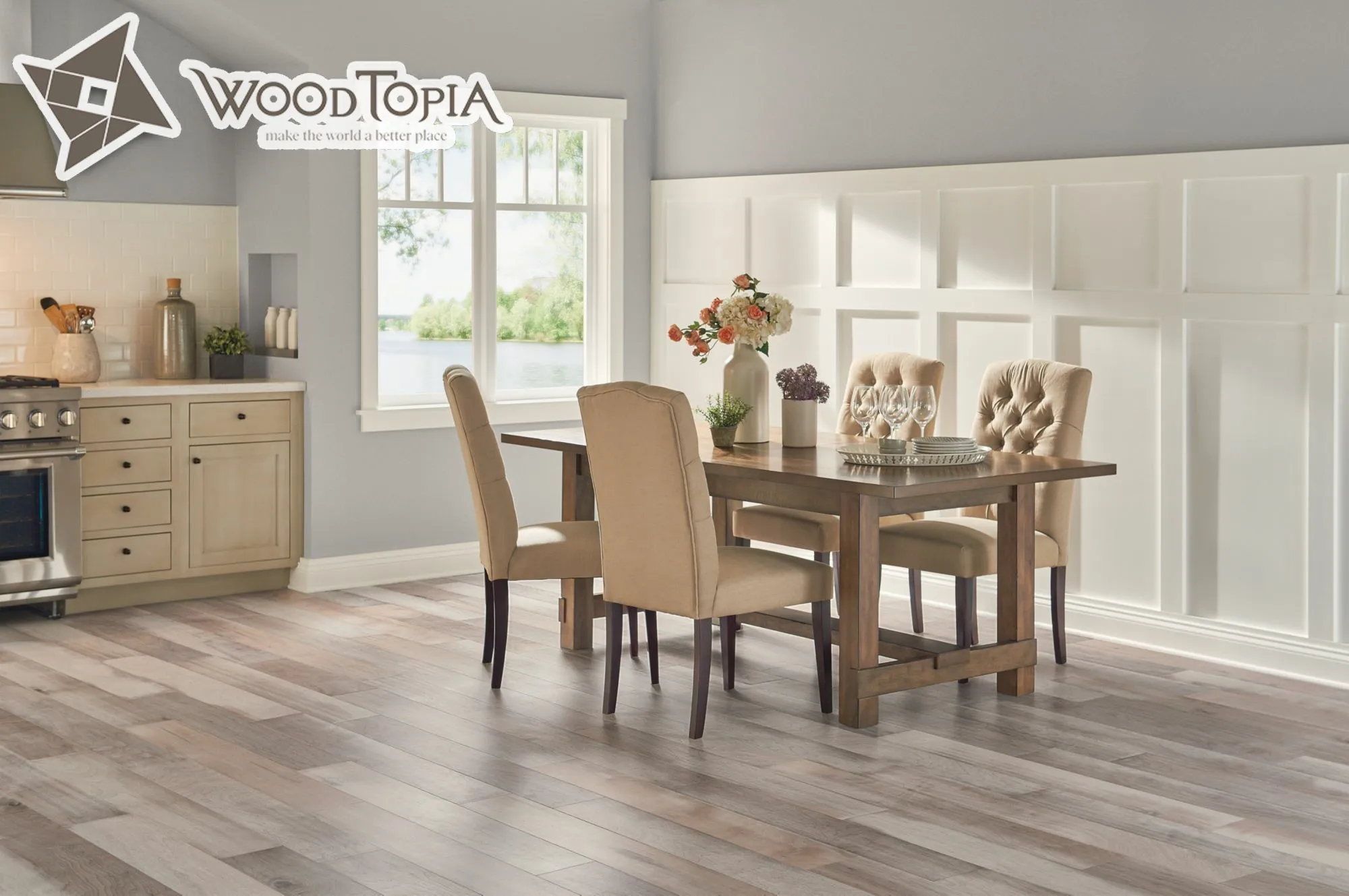 Best quality walnut engineered hardwood flooring for living room