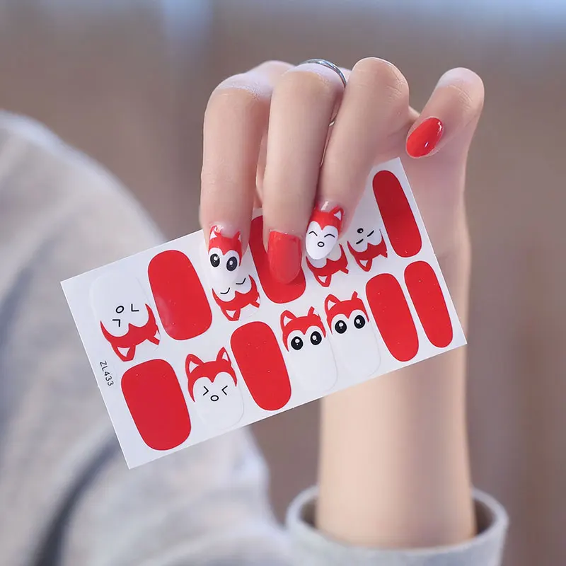 2023 new Nail stickers printer 3D nails rhinestone nail stickers
