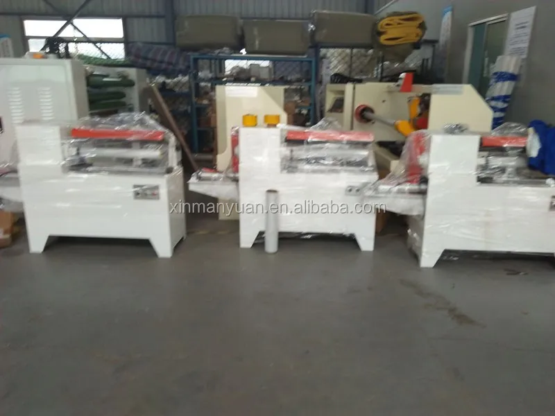 
Four shaft exchange tape roll cutter,cello adhesive tape production line 