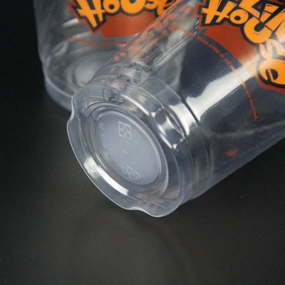 Transparent Disposable Plastic Juice Cup