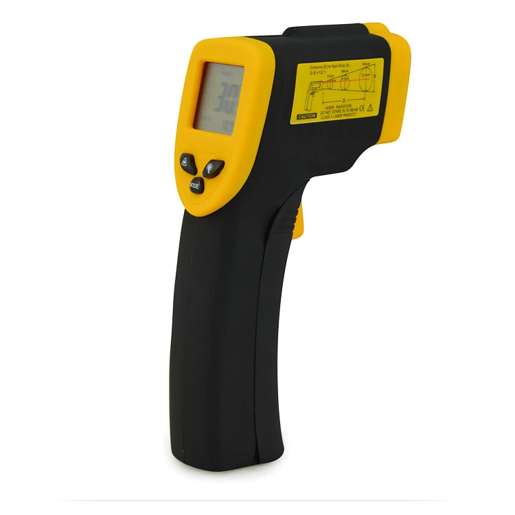 
Infrared LCD Display Digital Thermometer Non-contact Temperature Tester Industrial IR Laser Point Gun Temp Test-tool 