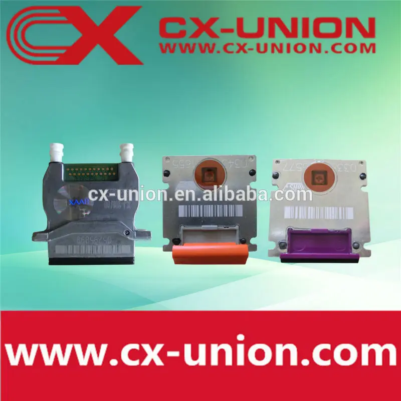 Новое оригинал серый синий фиолетовый 126 128 360 xaar печатающая головка