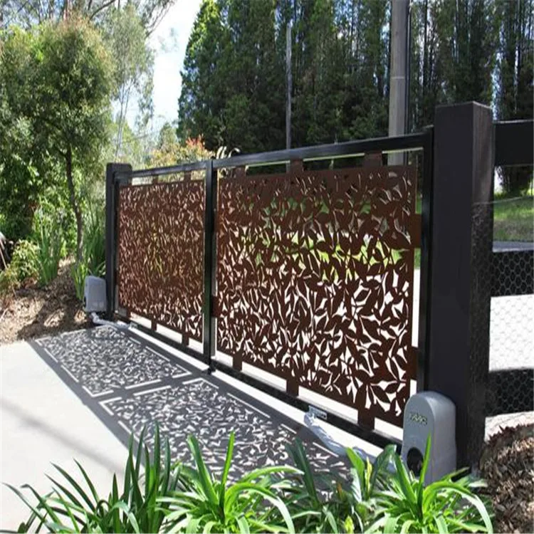 CNC Aluminium/SS/Mild Steel Laser Cut Panel for Fence Design