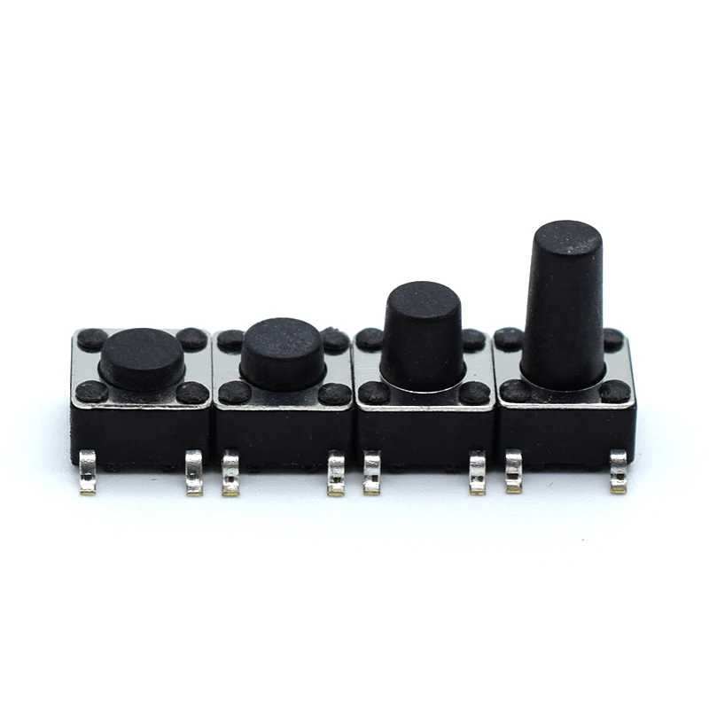 OEM 6*6 * h 4pin SMD Такт Тактильные переключатель